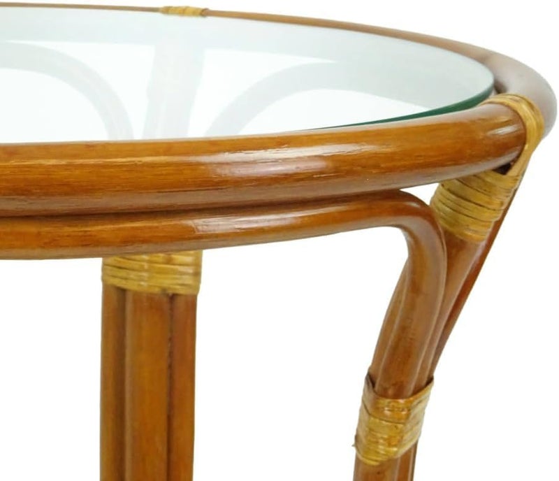 Wickerix 20.5" Round Glass Table Top - 1/4" Thick - Flat Polished Glass, Pelangi Coffee Table Replacement Glass - Image 4